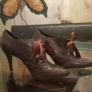 Brown Spectator Shoe